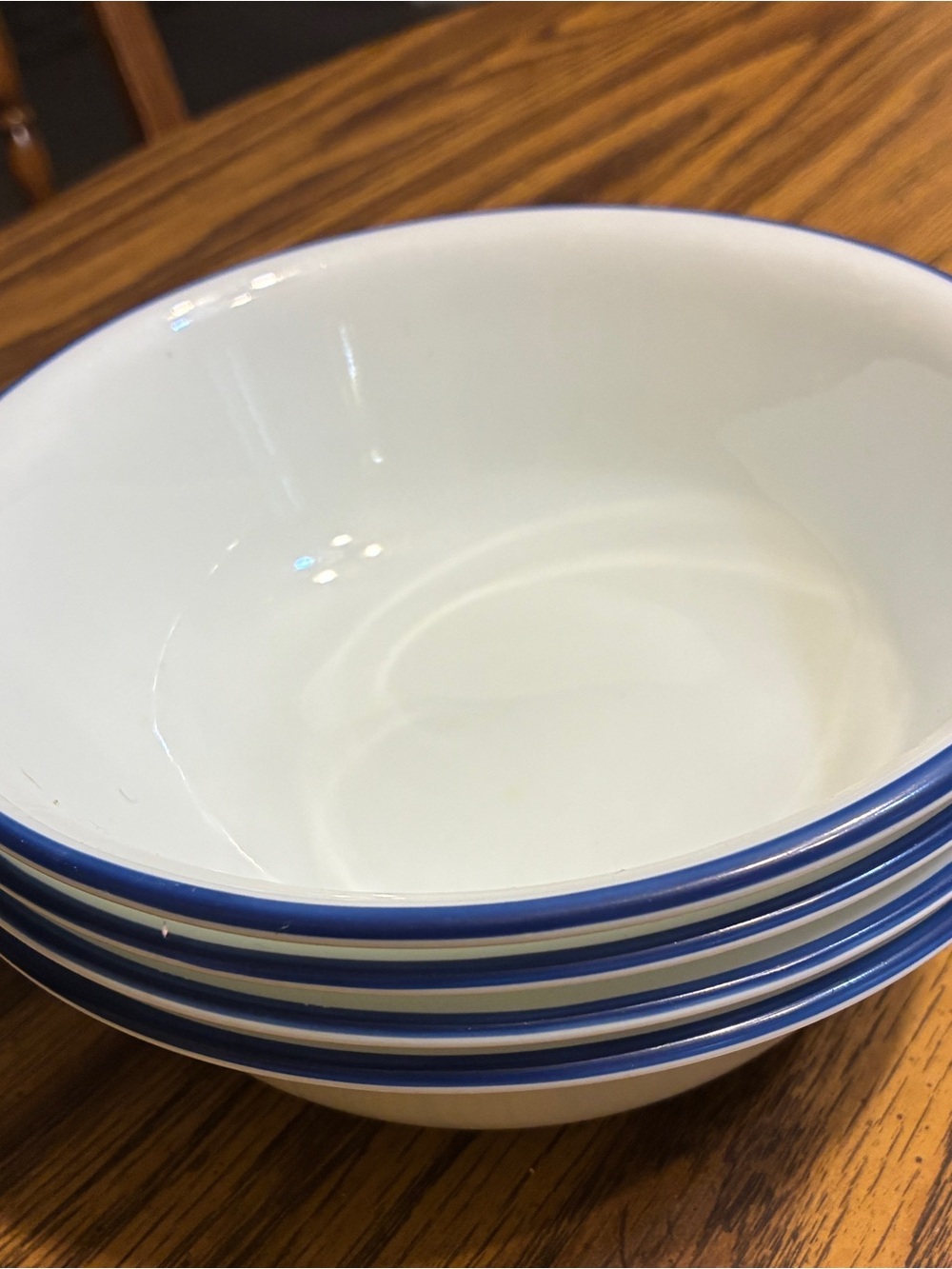 Corelle Classic Cafe Blue Bowl 18 oz Set of 4 - Picture 2 of 3